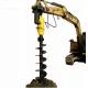 Mini 1-5 Tons Excavator Digging Machinery Hydraulic Drilling Machine Earth Auger