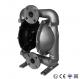 Air Powered Double Diaphragm Pump / Diaphragm Oil Pump No Leakage