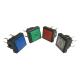 Illumination Tactile Switch,Square Cover Silicone Cap Led Push Button Tact Switch ,Lamp Switch,Illumination Tact Switch