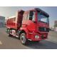 Red SHACMAN Heavy Dump Truck 6-Wheeler Dump Truck H3000 4x2 300Hp Euro II 3800mm