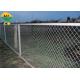 6ft 50*50 X 9 Ga Grey Coated Chain Link Fence Heavy Galvanized