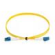 CATV Networks Fiber Optic Patch Cord Single Mode LC / APC Simplex Patch Cord
