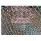 1.5mm Ring Decorative Metal Ring Mesh For Room Divider