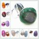 Mix Color Style Design Fashion Druzy Agate Jewelry, Agate Stone Ring