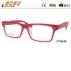 Fashionable CP Optical Frames with red  full frames, Suitable for women