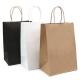 Brown Kraft Handle Paper Bags For Shopping OEM ODM Service