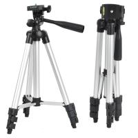 Lightweight 2KG Load Aluminum Alloy Tripod For Smart Phone Camera