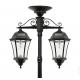 Aluminum Cast Iron Light Pole For Garden Street Lighting Outdoor Lamp Post