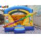 Garden Clown Balloon Inflatable Bounce House , PVC inflatable Jumping Castles For Kids