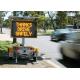 Custom Waterproof Portable Dynamic Message Signs With LED Self Error Detection