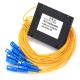FTTH Passive Fiber Optic Splitter SC 1x8 APC UPC ISO9001