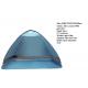 Outdoor Automatic Pop Up Camping Tent 200 X 120 X 130CM 190T Polyester Beach Awning