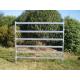 40x40 1.8M x 2.1M Heavy Duty Cattle Corral Panels For Sale 6 Oval Bars 30*60mm