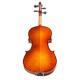 Hot Sale 4/4-1/8 Size Plywood Body with Very Nice Flamed Veneer on Top Student Violin