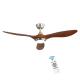 Modern Electric 5000K 35Watt Iron ABS Blade Ceiling Fan With Remote Control