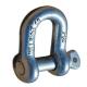 Galvanized Drop Forged Anchor Crosby Alloy Screw Pin Shackles 1/4 - 2 ''