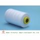 Raw White 30s/1 100% Polyester Sewing Yarn No Knot Abrasion Resistance
