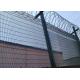 Metal Clips 70*70mm Anti Theft Fence Welded Mesh Security Fencing