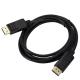 6ft 1.8M Nickel Plated DisplayPort  DP To DP M - M Cable Adapter