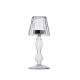 Bedside Smooth Glass Modern Candle Holders Lamp Shaped Electroplated Colored