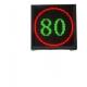 Digital IP65 Electric Speed Limit Sign Traffic Dynamic LED Display