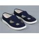 Clean Room Canvas Anti Static Work Shoes Four Holes ESD Shoes For Ladies