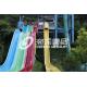 General Water Park Item Custom Water Slides , High Speed Adult Plastic Water Slide for Aqua Park