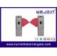 Flap Barrier Gate With Widen Flap and Safe Internal Construction Design For Access Control System