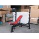 Q235 Full Gym Equipment Adjustable Flat And Incline Bench Machine