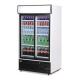 Stainless Steel Commercial Display Freezer
