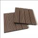 Terrace Wood Plastic Composite Coffee WPC 300*300mm Floor Tile for Smooth Outdoor Garden