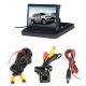 Foldable Design Car Rearview LCD Monitor 5 Display In - Dash Placement