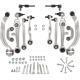 8D0498998S1 Aftermarket Front Suspension Kits Compatible with Audi A4 A6