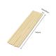 5.5inch 140mm Bamboo Disposable Coffee Stirrers Wrapped Stir Sticks