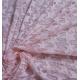 2017 Hot Sale Pink Hollow-out the Five-Star Flower Fall-Plate Stitch  Lace  Fabrics