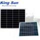 6.88A 110W Small Solar Power Plant , Small Flexible Solar Panels