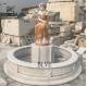 Stone Water Fountain Woman Statues Hand-carved Marble Garden Fountains for sale