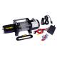 Waterproof Electric ATV Winch 8000lb With Wheels Lubricated , Portable 12v Winch