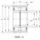 Precision Cylindrical Roller Bearings: NNC-V/NNF-V Cylindrical Roller Bearing NNF5032B