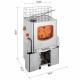 Auto Feed Commercial Fruit Juicer Machines , Cold Pressed Juicer Machine