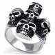 Tagor Jewelry Super Fashion 316L Stainless Steel Casting Ring PXR379