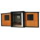 Environmental Protection 2 Bedroom Prefab Expandable Container House with Steel Door