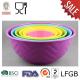 Melamine Mixing Bowl Set with Solid color