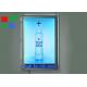 Indoor Advertising LED Crystal Light Box 8mm A1 A2 With LED Scrolling Text Sign