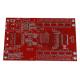 FR4 Multilayer PCB Board With Red Solder Mask RoHS Rigid Turnkey