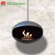 High End Cocoon Hanging Suspended Ethanol Fireplace Roof Mounted