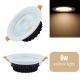 Heat Dissipation Recessed Led Ceiling Downlights 12w COB LED Downlight