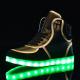 Remote Control Gold Light Up Shoes , Light Up Tennis Shoes For Adults