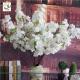 UVG CHR141 Wedding bouquets white fake cherry blossom decorative branches for table centerpieces