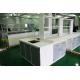 Resist strong alkalies laboratory work benches for food company